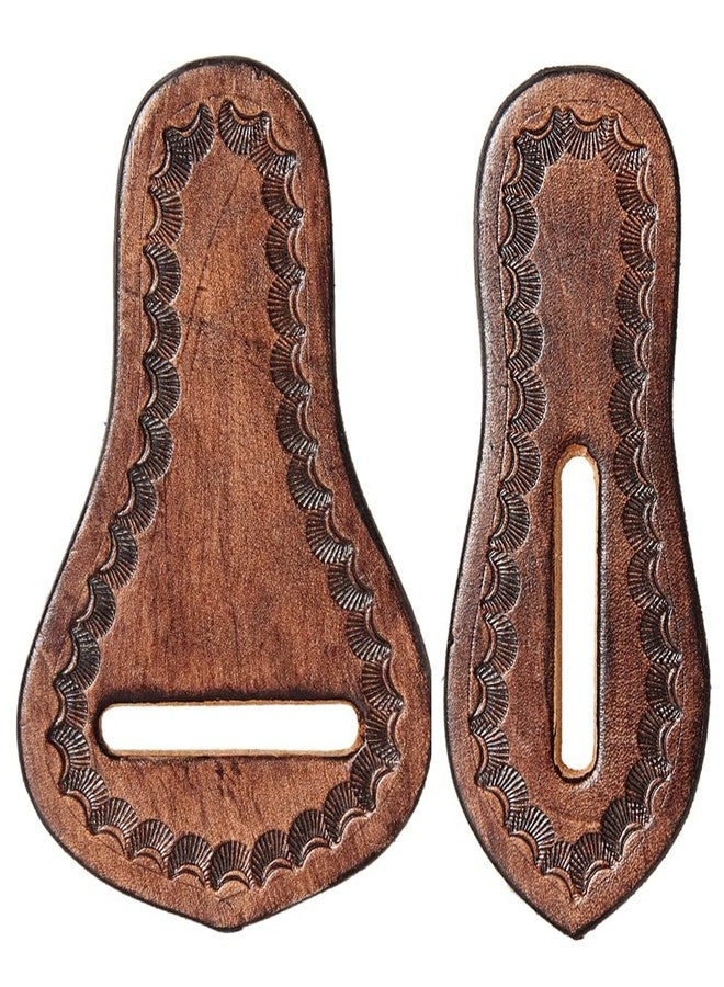 HILASON Western Saddle Repair Leather 1 Latigo Carrier Girth Holder Brown - Image 1